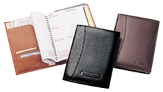 Brown, Black, Cognac Leather Agenda Planners