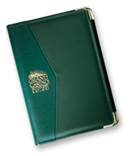 Brown, Black, Cognac Leather Agenda Planners